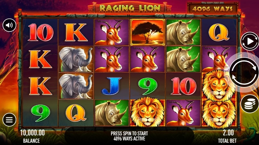 Raging Lion Online Slot