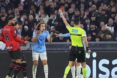 Kim Min-jae’s Next Opponent, Lazio lost 0-1 to AC Milan after three players left